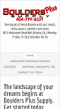 Mobile Screenshot of boulders-plus.com